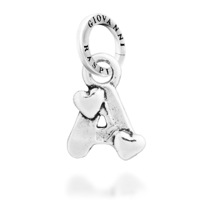 Charm "A" Cuoricini