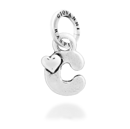 Charm "C" Cuoricino