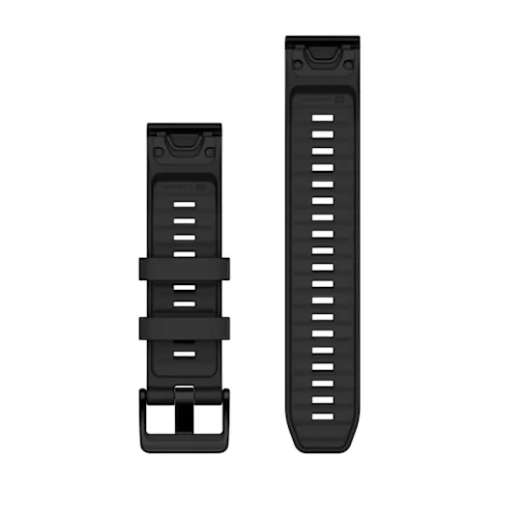 Cinturino QuickFit® 22 Watch Band - Silicone, Black