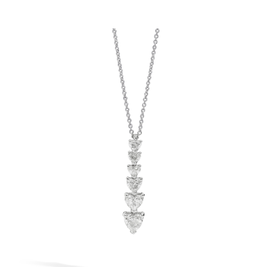 Girocollo Recarlo con diamanti taglio cuore 1,22ct