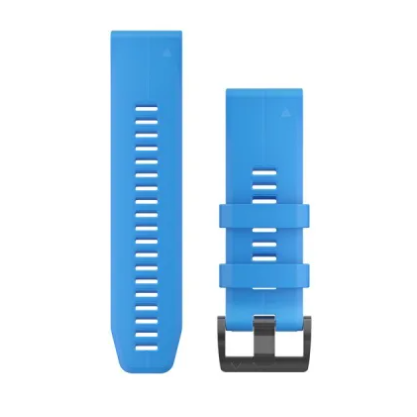 Cinturino QuickFit® 26 Watch Band - Silicone, Blue