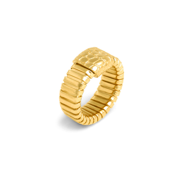 Anello Tubogas Croco