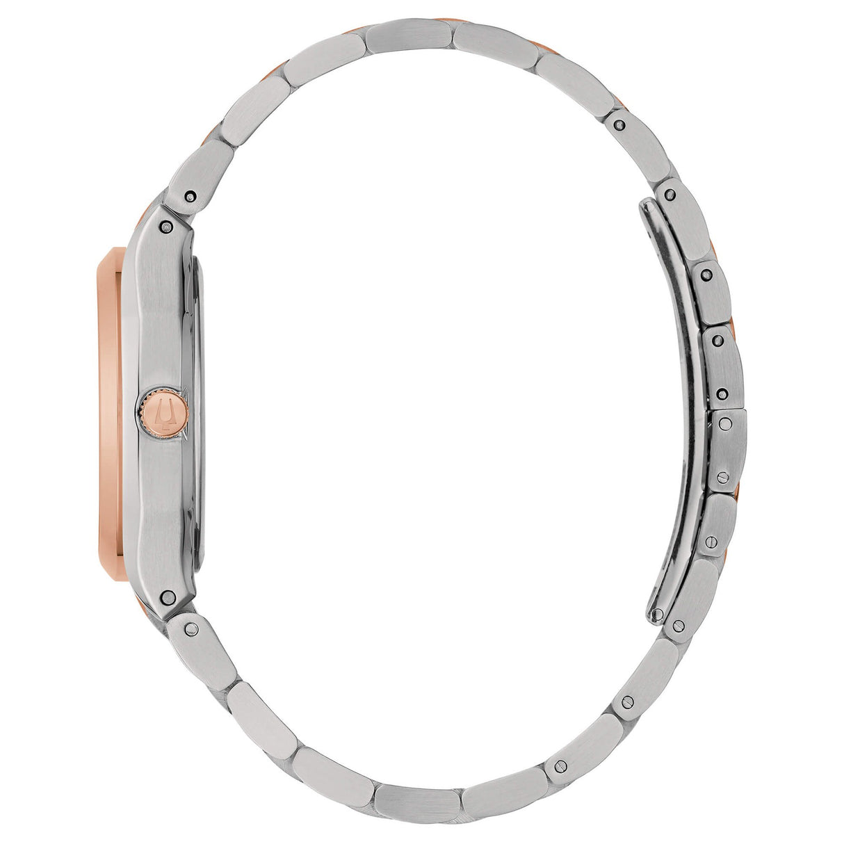 Surveyor Lady Madreperla Diamanti Bicolore-Orologi-BULOVA-Gioielleria Granarelli