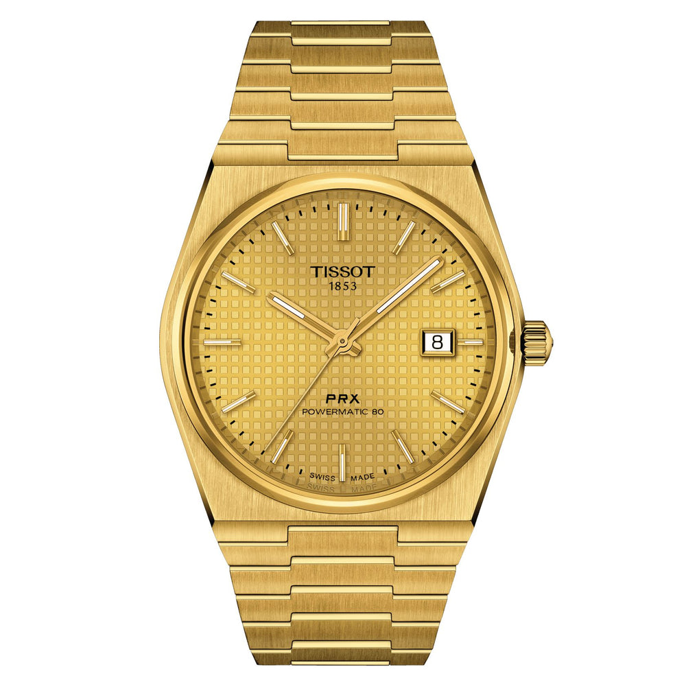 PRX Powermatic 80 Dorato 40 mm-Orologi-TISSOT-Gioielleria Granarelli