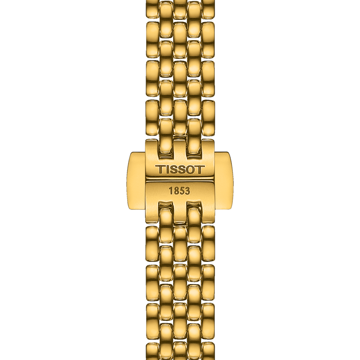 Lovely Round Dorato con Diamanti Acciaio-Orologi-TISSOT-Gioielleria Granarelli