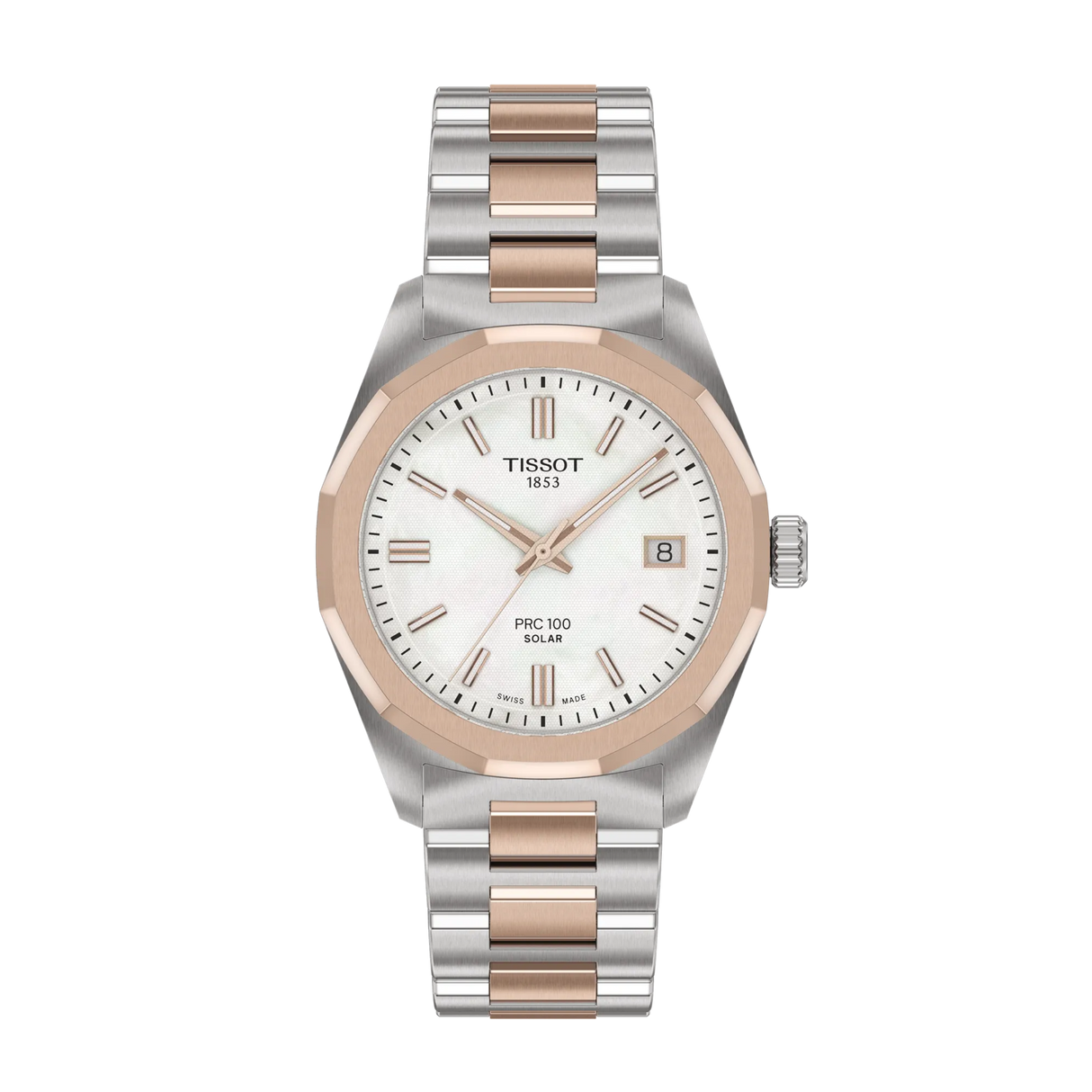 PRC 100 Solar Quarzo 34 mm Acciaio Bicolore