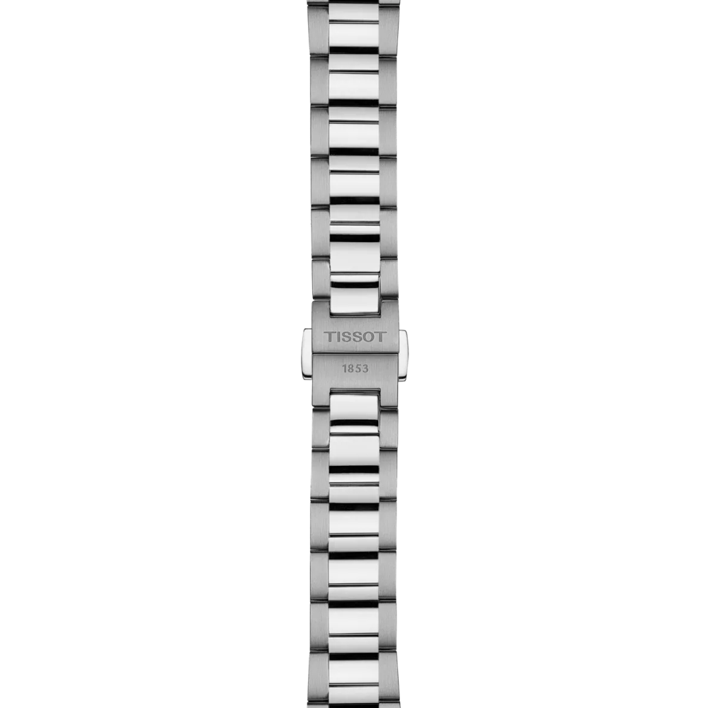 PR 100 34MM Madreperla con Diamanti Acciaio-Orologi-TISSOT-Gioielleria Granarelli