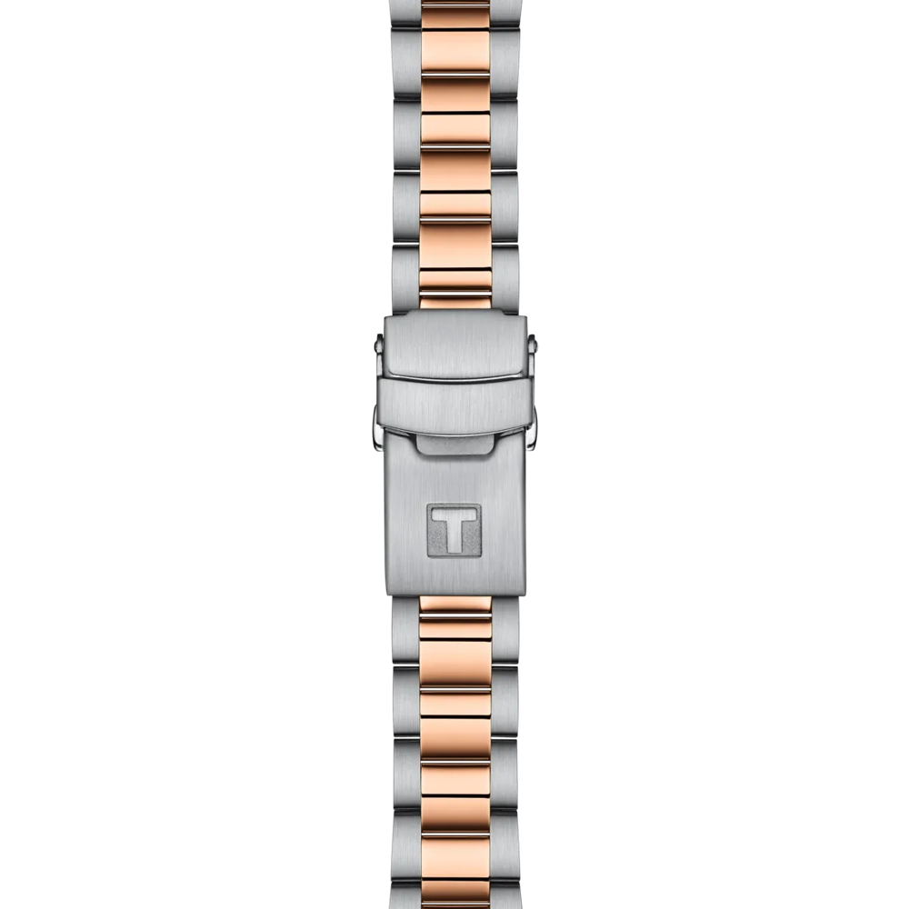 Seastar 1000 36 mm Acciaio Bicolore PVD Rosa-Orologi-TISSOT-Gioielleria Granarelli