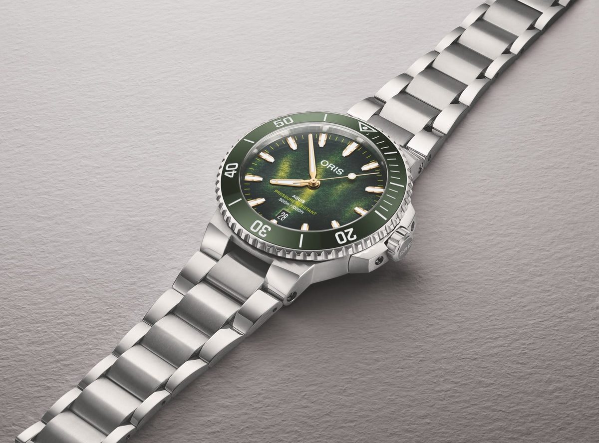 Aquis Kelp Forest Limited Edition Automatico Acciaio 41mm
