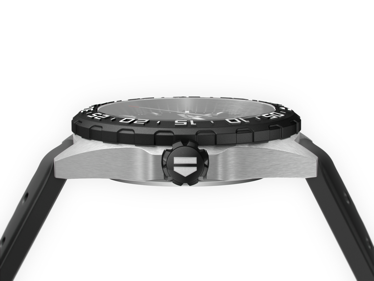 Formula 1 Quarzo Nero 41mm Gomma