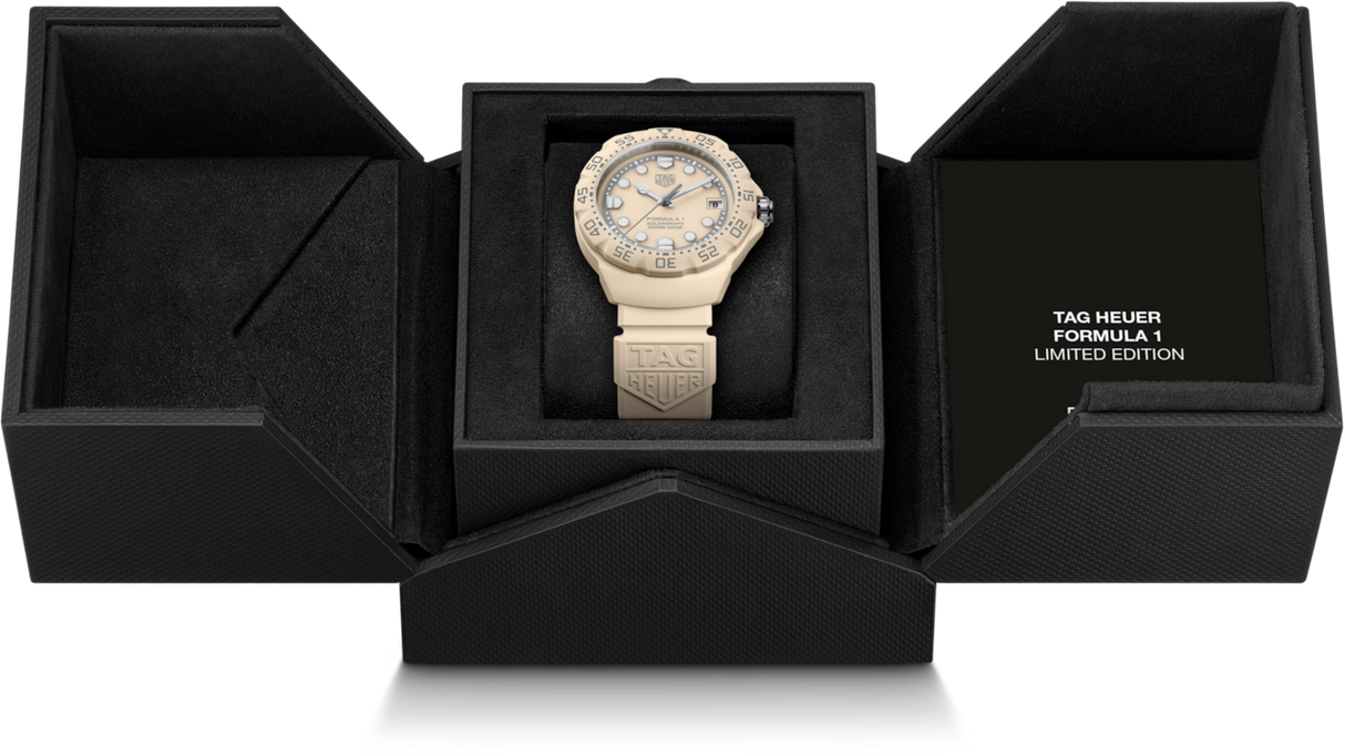 Formula 1 Solargraph TH-Polylight Beige 38mm - Edizione Limitata