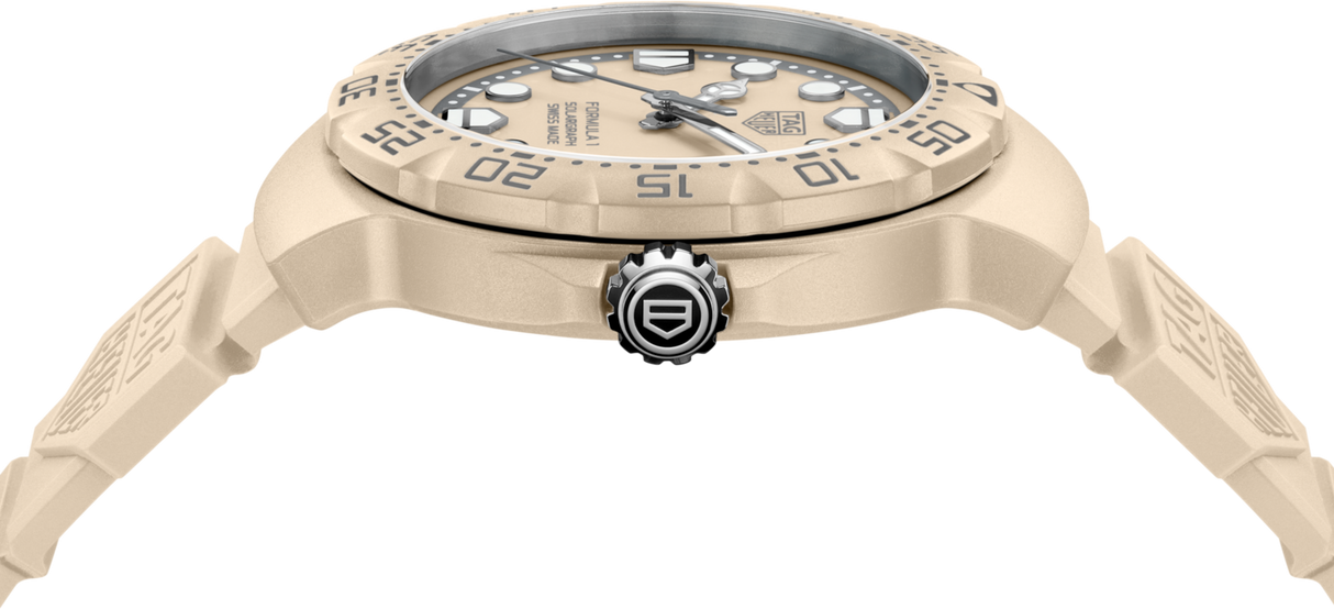 Formula 1 Solargraph TH-Polylight Beige 38mm - Edizione Limitata
