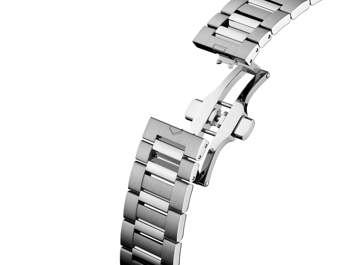 Carrera Automatico Day-Date Blu 41 mm Acciaio