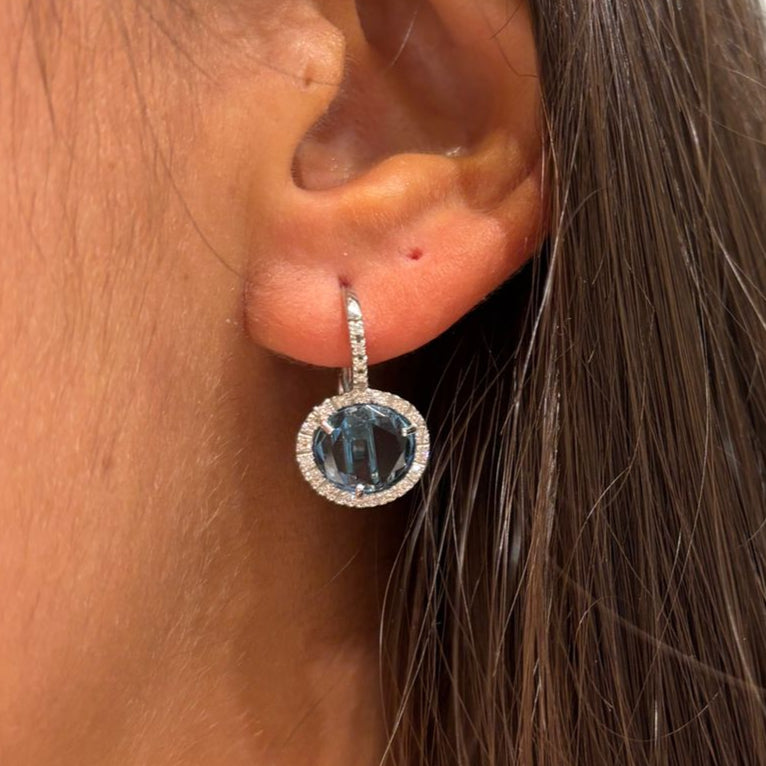 Lammige Pommellarohrringe