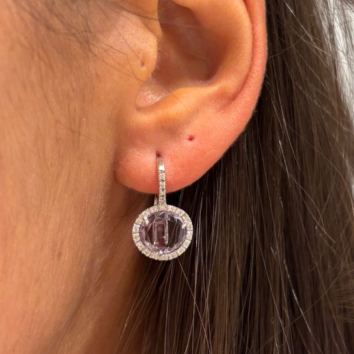 Lambled pomellar earrings