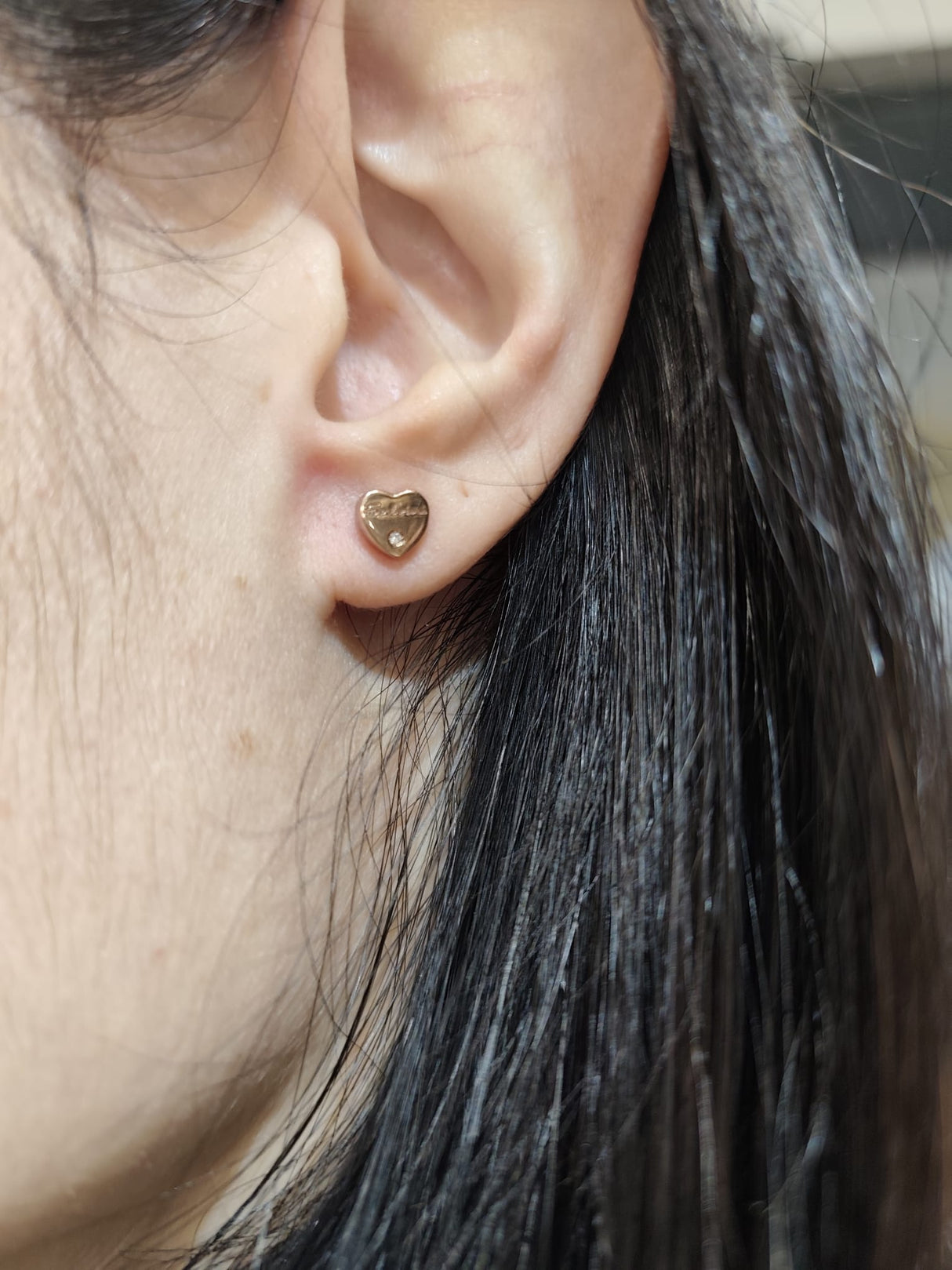 Heart earrings