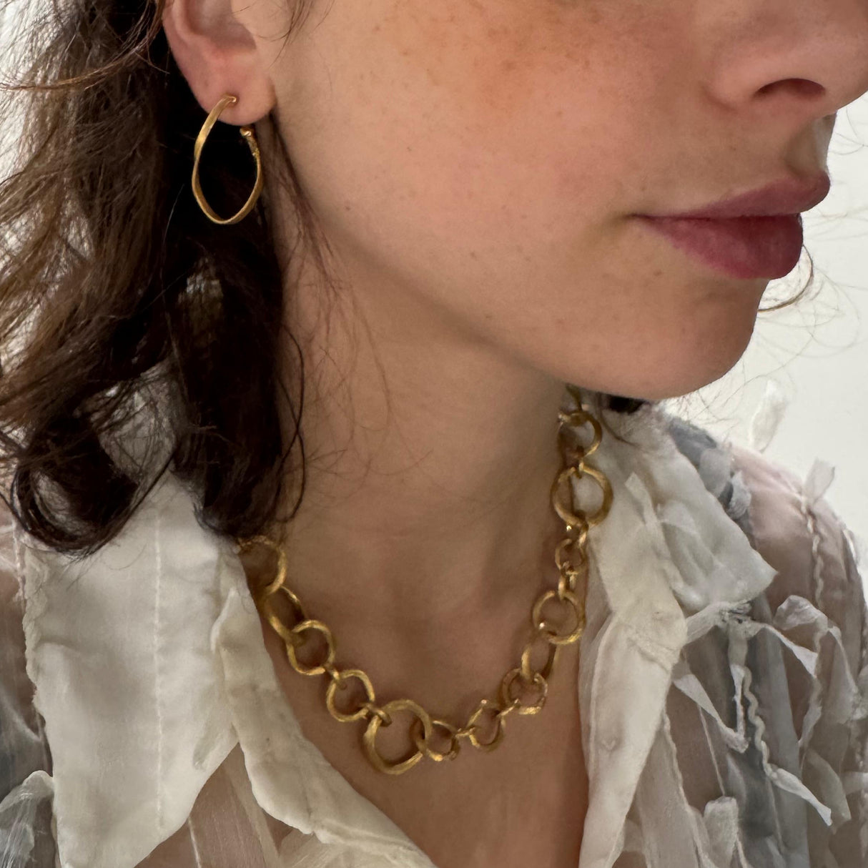 Marco Bicego Marrakech Torchon Ohrringe aus Gelbgold