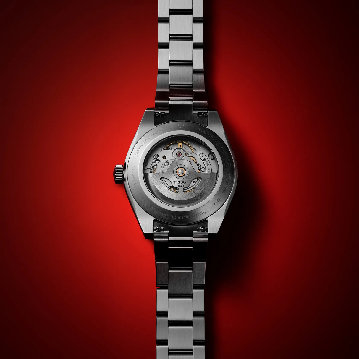 Gentleman Nero Acciaio 38mm