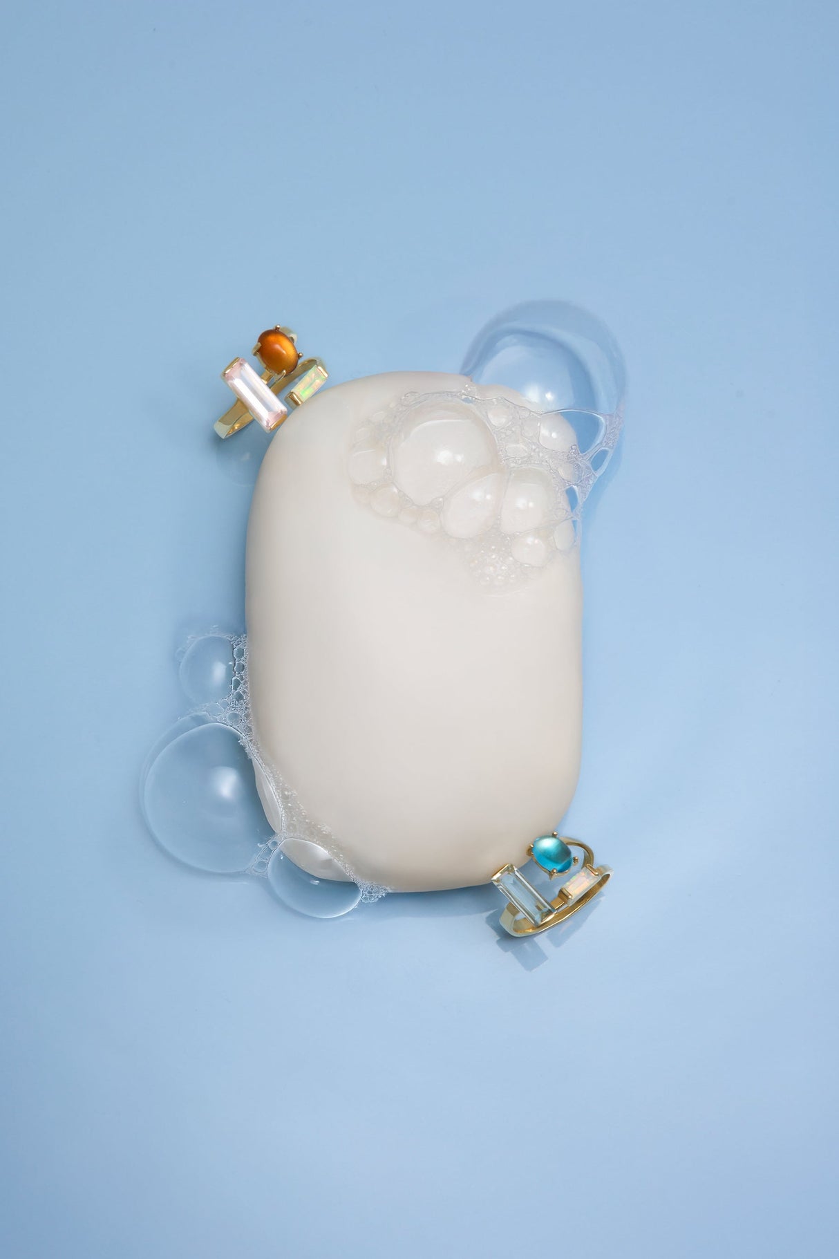 DOBLE BAGUETTE OVAL ROSA ANELLO