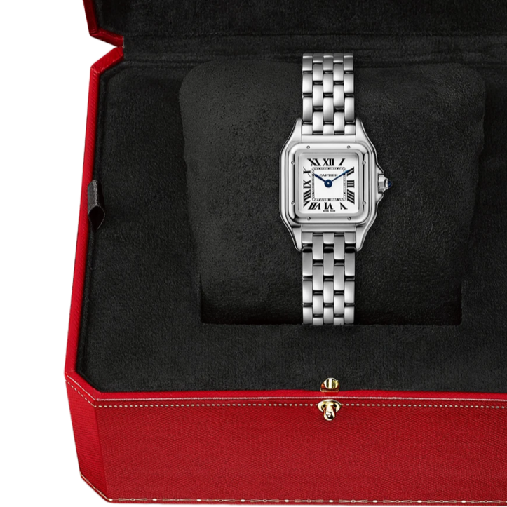 Panthère De Cartier, modello piccolo, acciaio, quarzo NUOVO