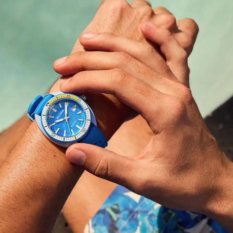 Bulova Snorkel Blue Tang-Orologi-BULOVA-Gioielleria Granarelli