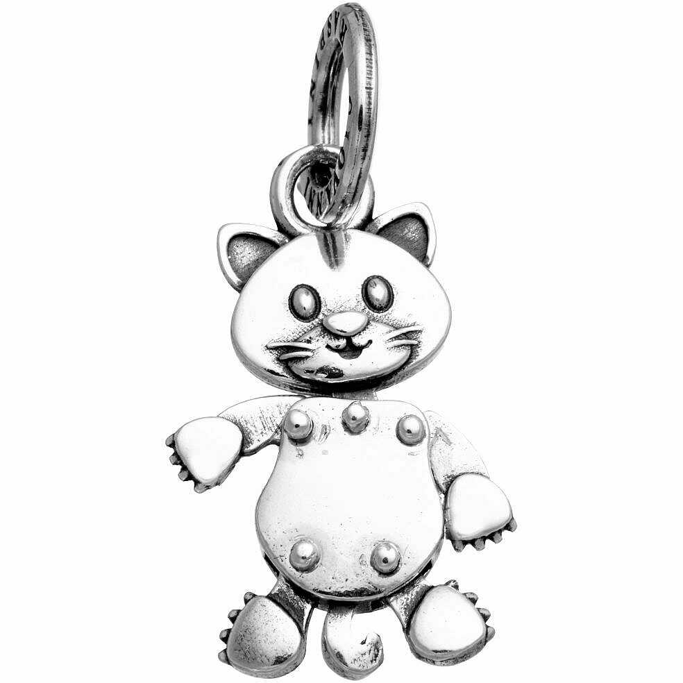 Charm Gatto Grande - Argento 925