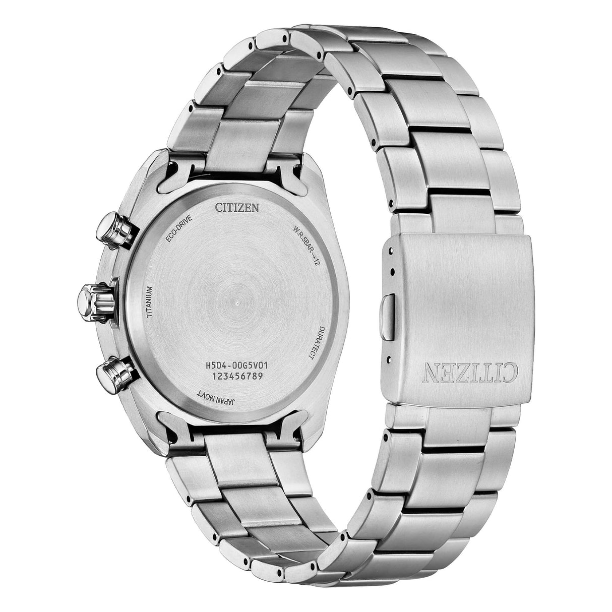 Super Titanium Eco Drive Crono Verde 40mm