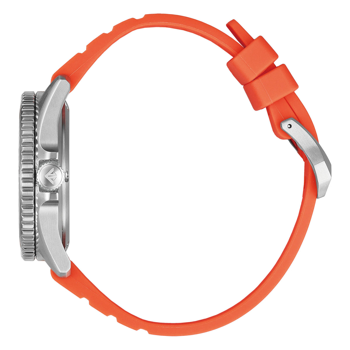 Diver's Eco-Drive 200 mt Acciaio Arancio Gomma 40mm