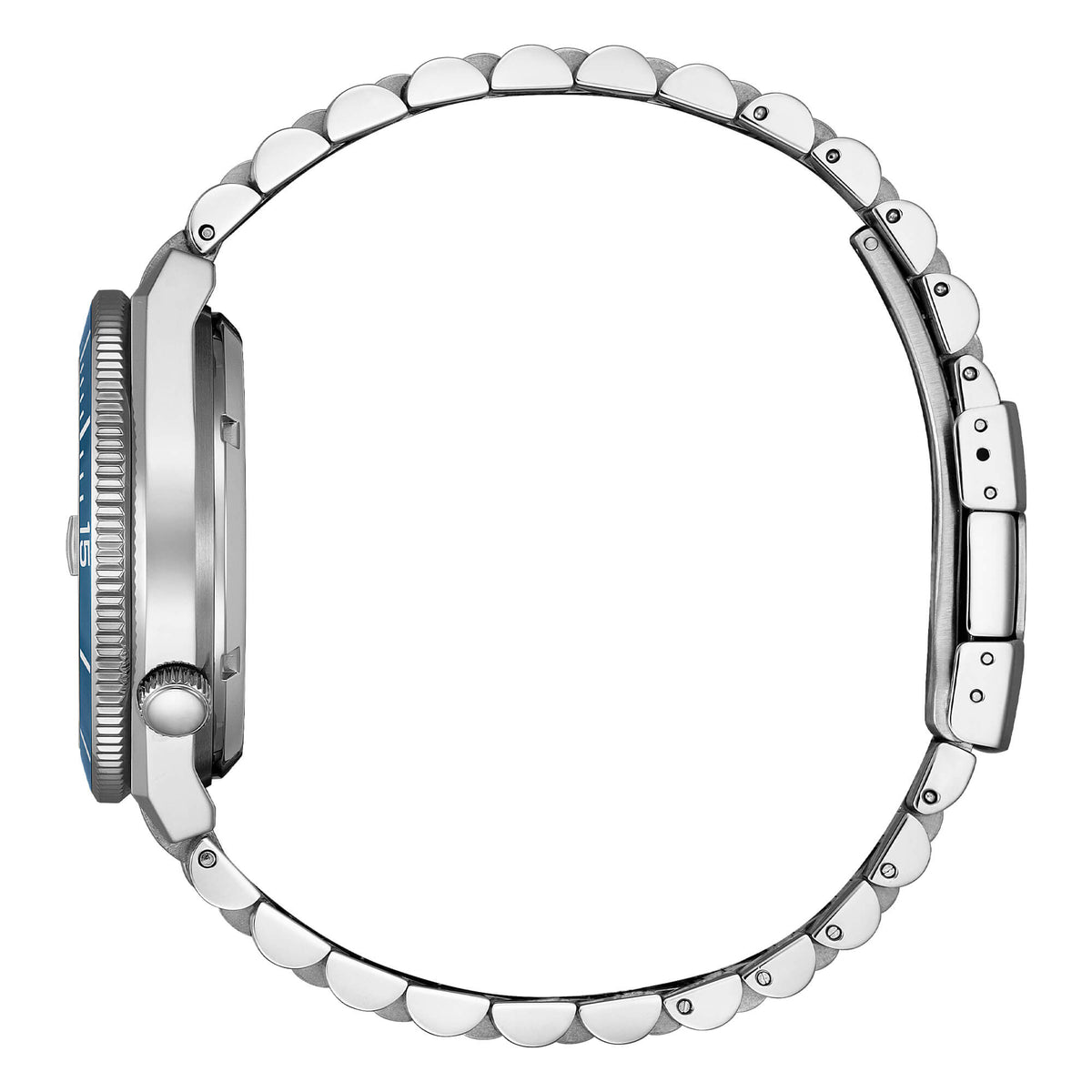 Tsuyosa Shore Automatico Blu Acciaio 40mm