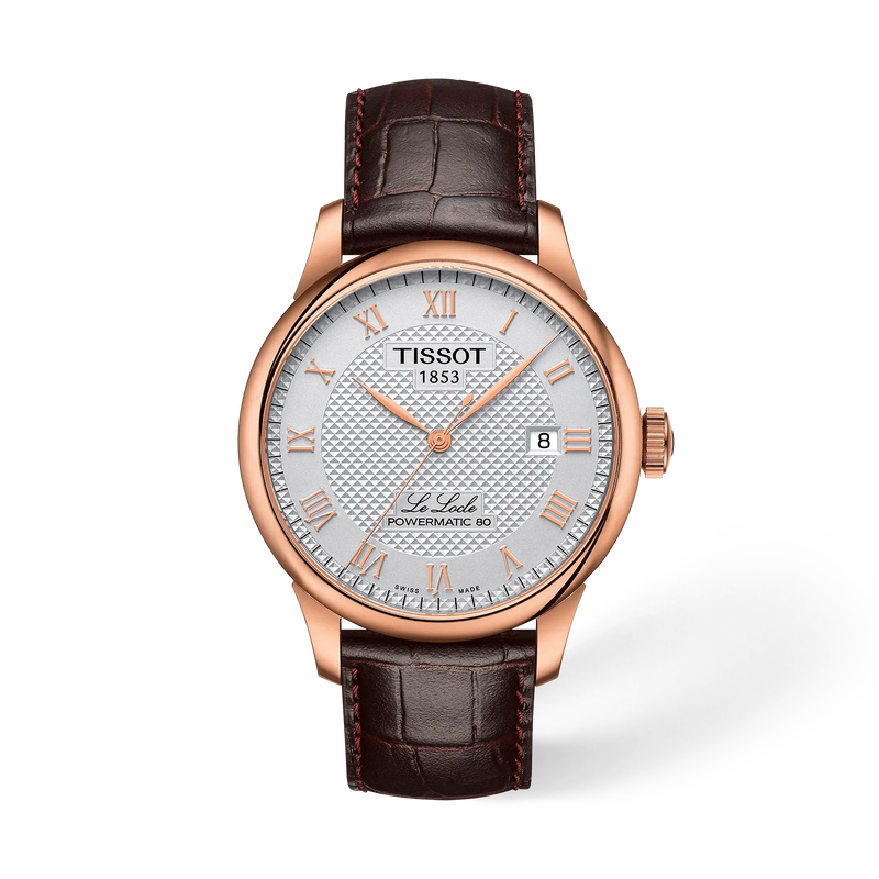 Le Locle Automatico Oro Rosa e Pelle 39,3mm