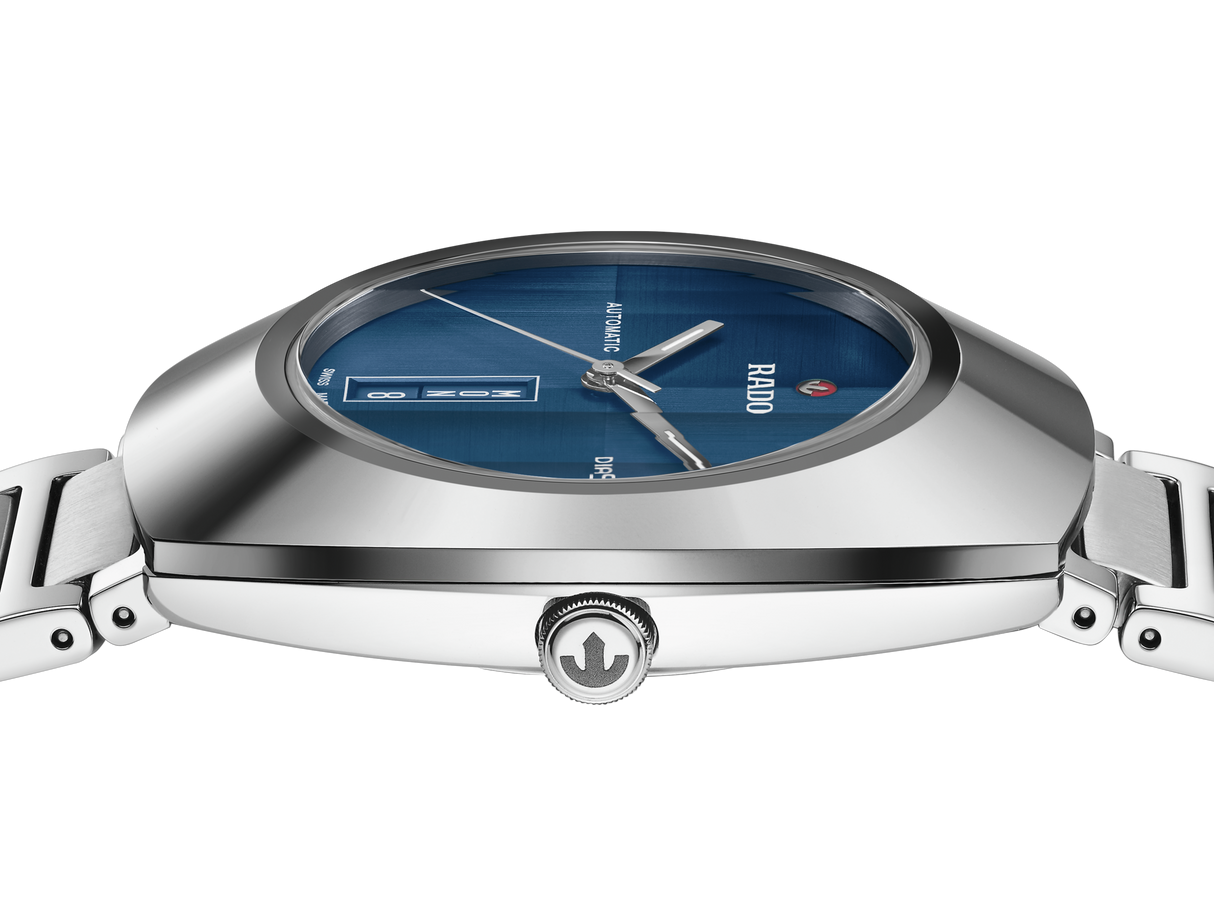 Diastar Original Automatico Acciaio Blu 38mm