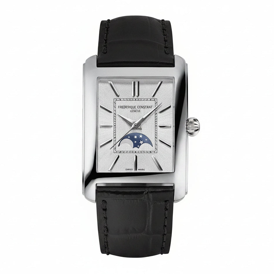Classics Carree Moonphase Automatico Pelle