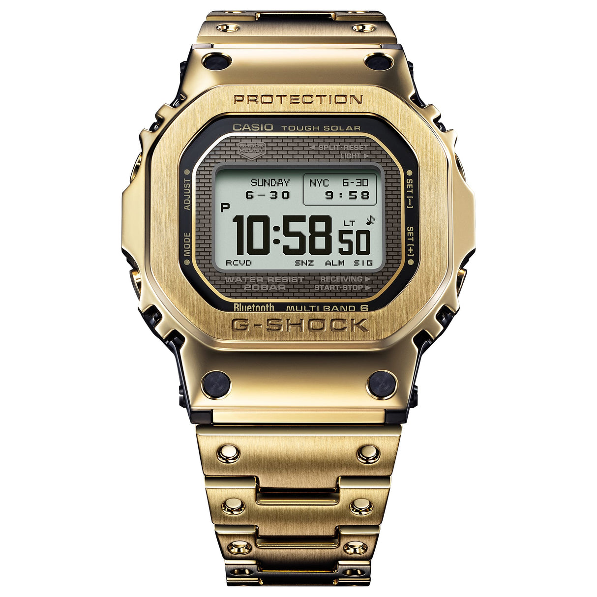 G-Shock Dorato Acciaio