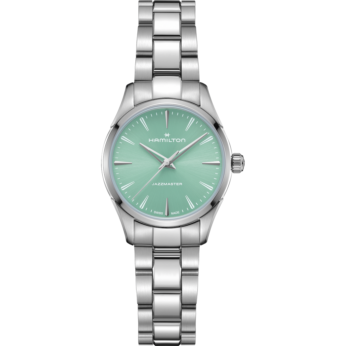 Jazzmaster Quarzo Verde Acqua Acciaio 32mm