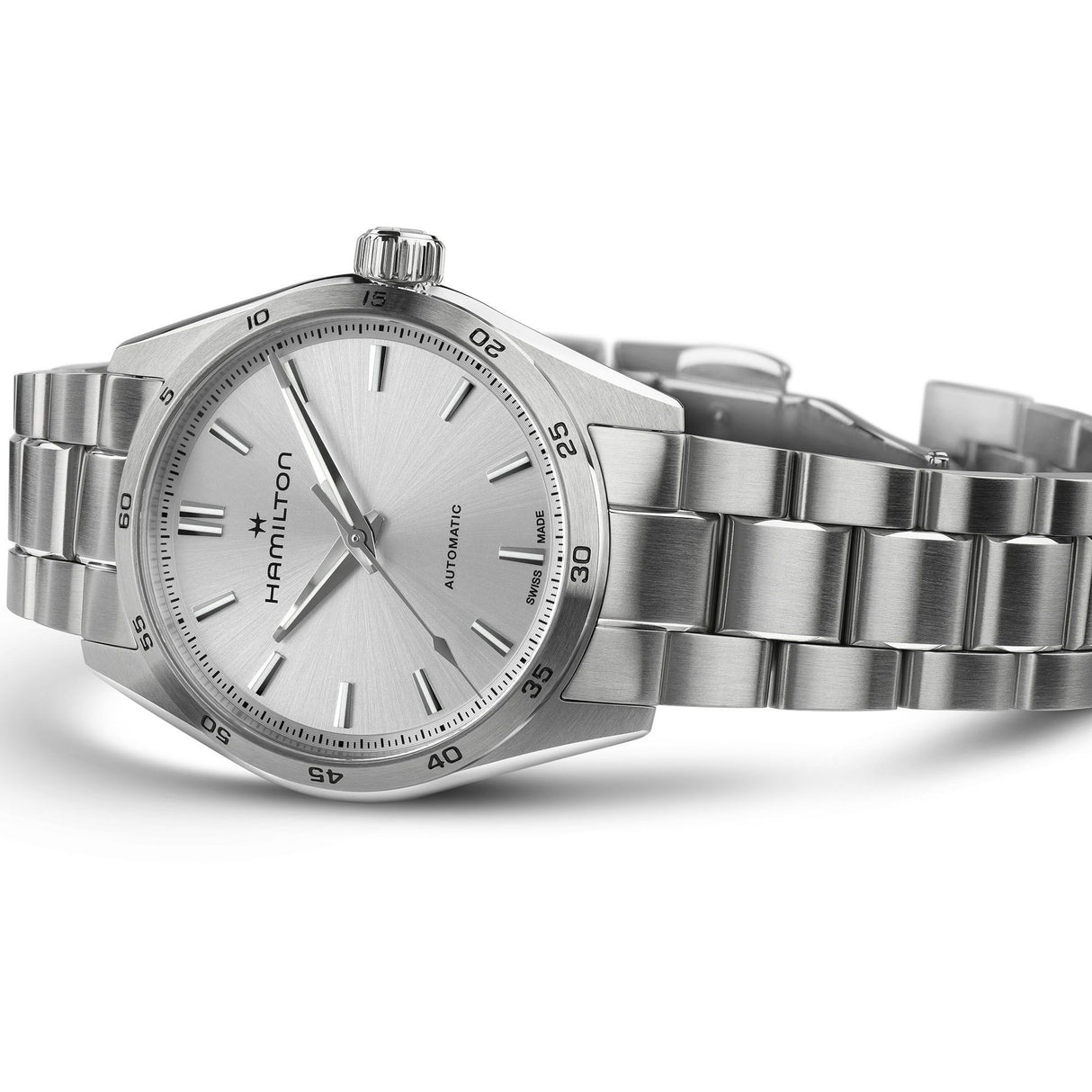 JAZZMASTER PERFORMER AUTO H36105150-Orologi-HAMILTON-Gioielleria Granarelli