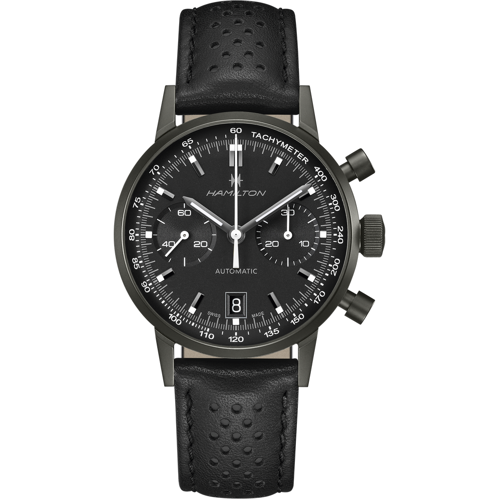 American Classic Intra-matic Auto chrono H38446730-Orologi-HAMILTON-Gioielleria Granarelli