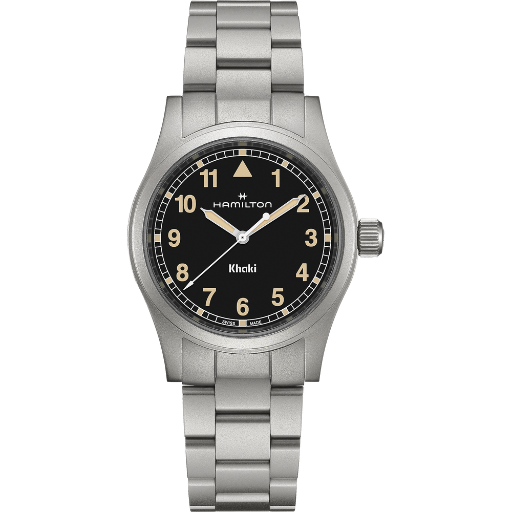 Khaki Field Quartz 38 mm Nero-Orologi-HAMILTON-Gioielleria Granarelli