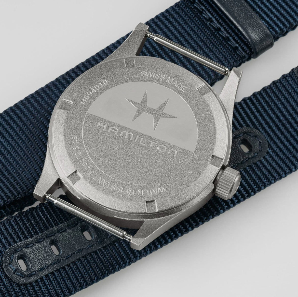 Khaki Field Quarzo 38mm Blu-Orologi-HAMILTON-Gioielleria Granarelli
