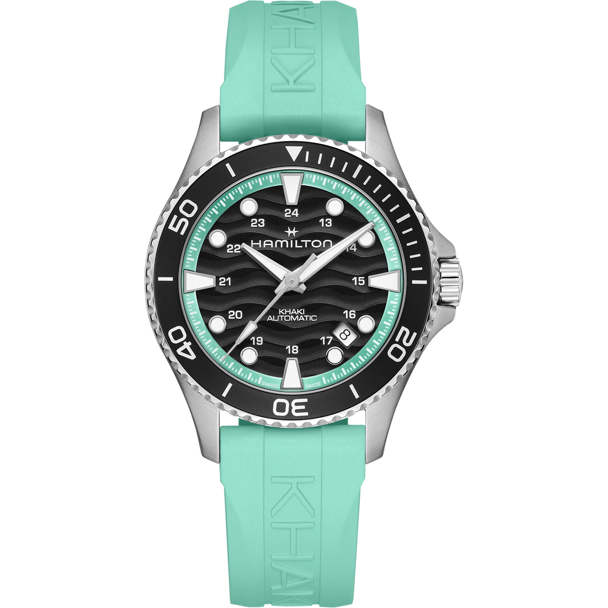 Khaki Navy Scuba Automatico Verde Acqua 40mm