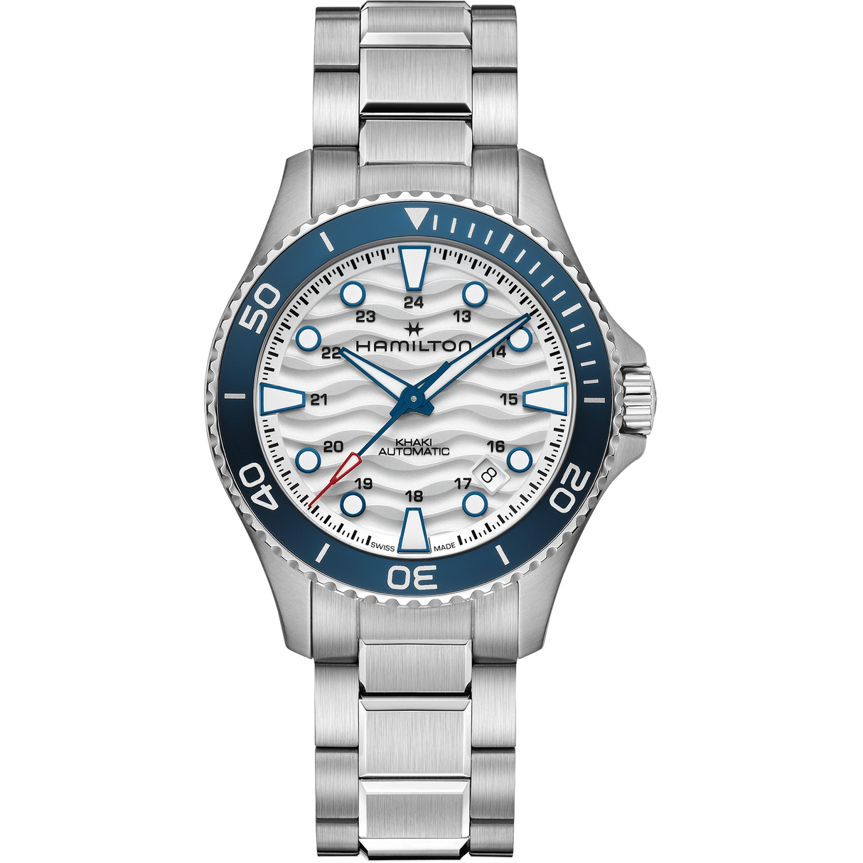 Khaki Navy Scuba Auto 40mm - Bianco