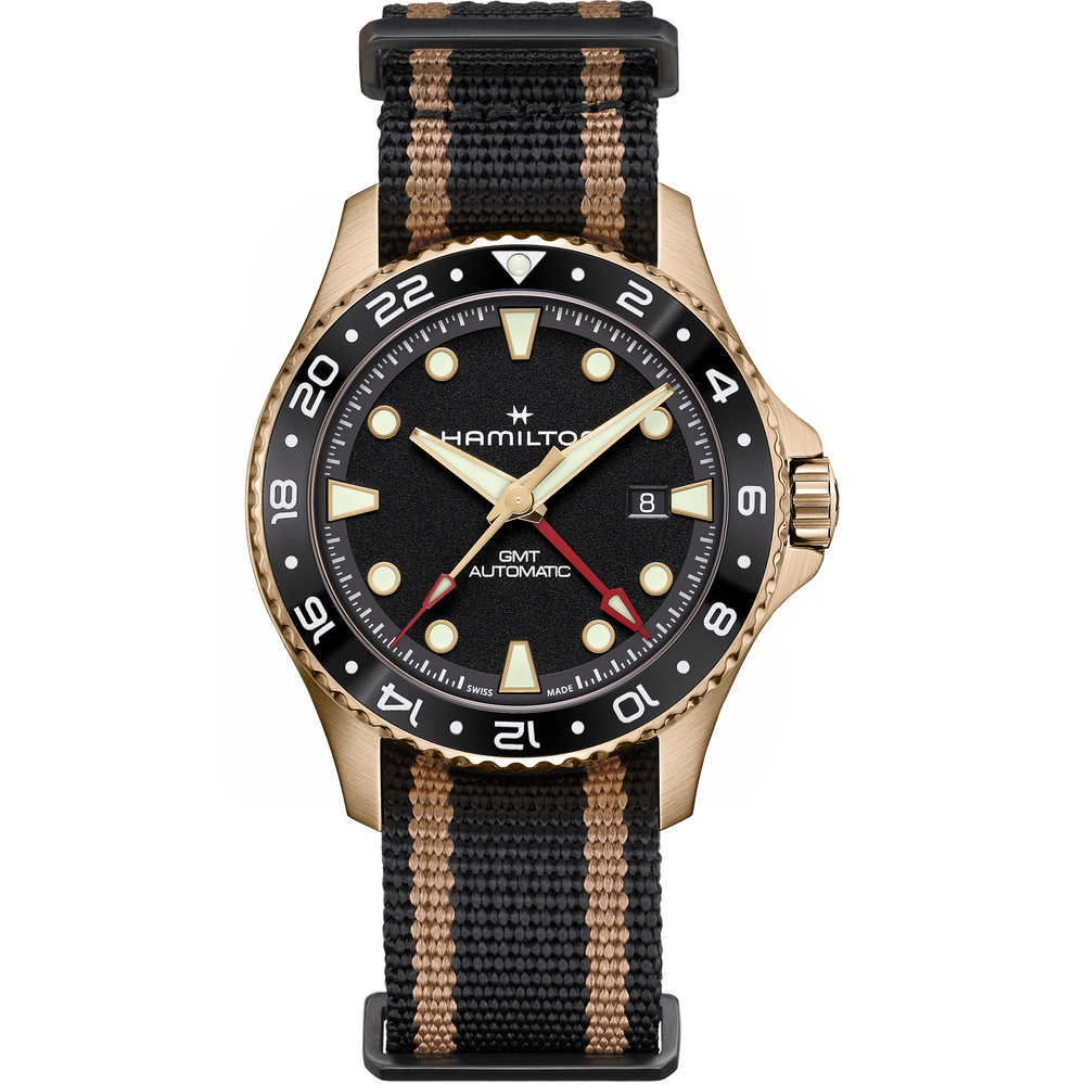 Khaki Navy Scuba GMT Automatico Bronzo 43mm
