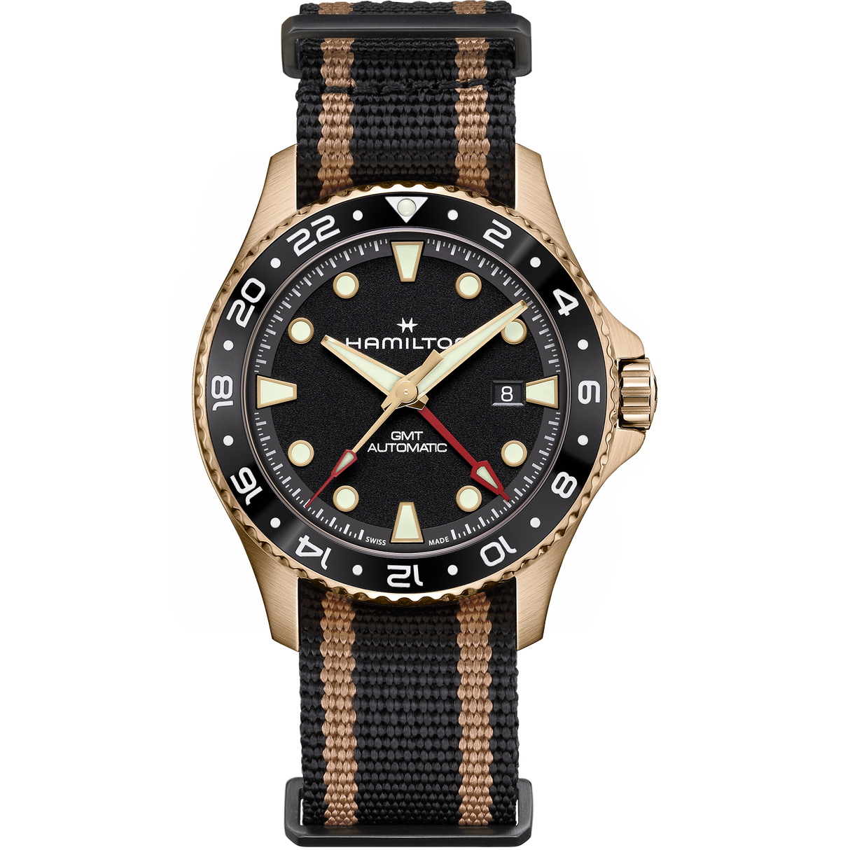 Khaki Navy Scuba GMT Automatico Bronzo 43mm