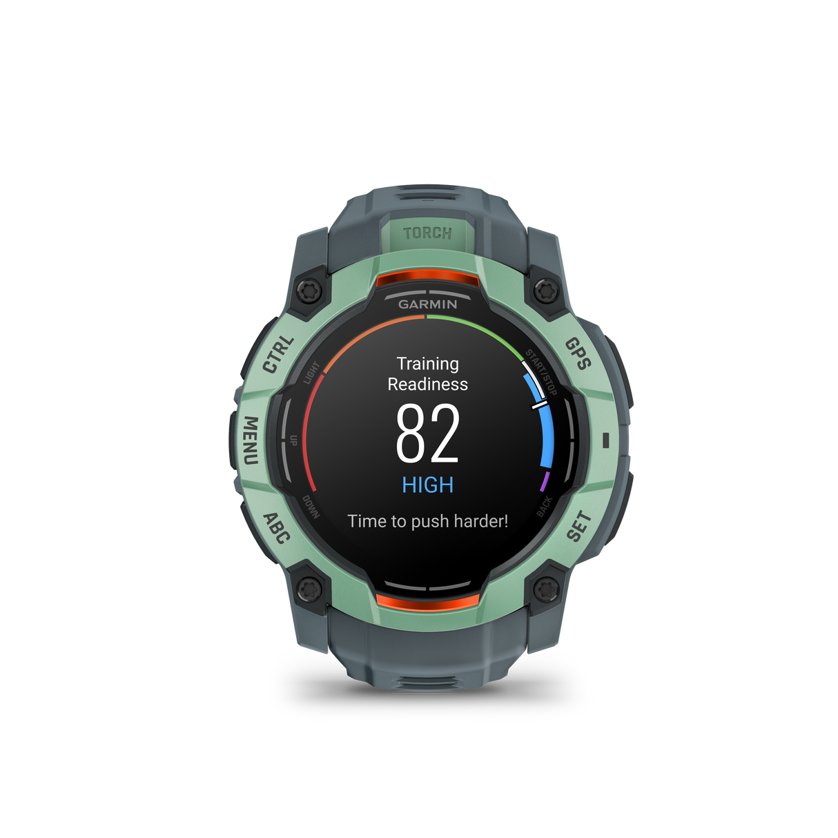 Instinct 3 – 50 mm, AMOLED, Neotropic con cinturinoTwilight