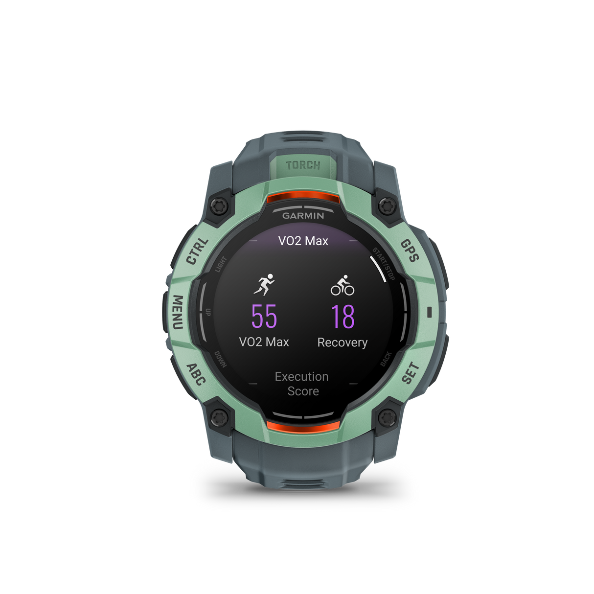 Instinct 3 – 50 mm, AMOLED, Neotropic con cinturinoTwilight