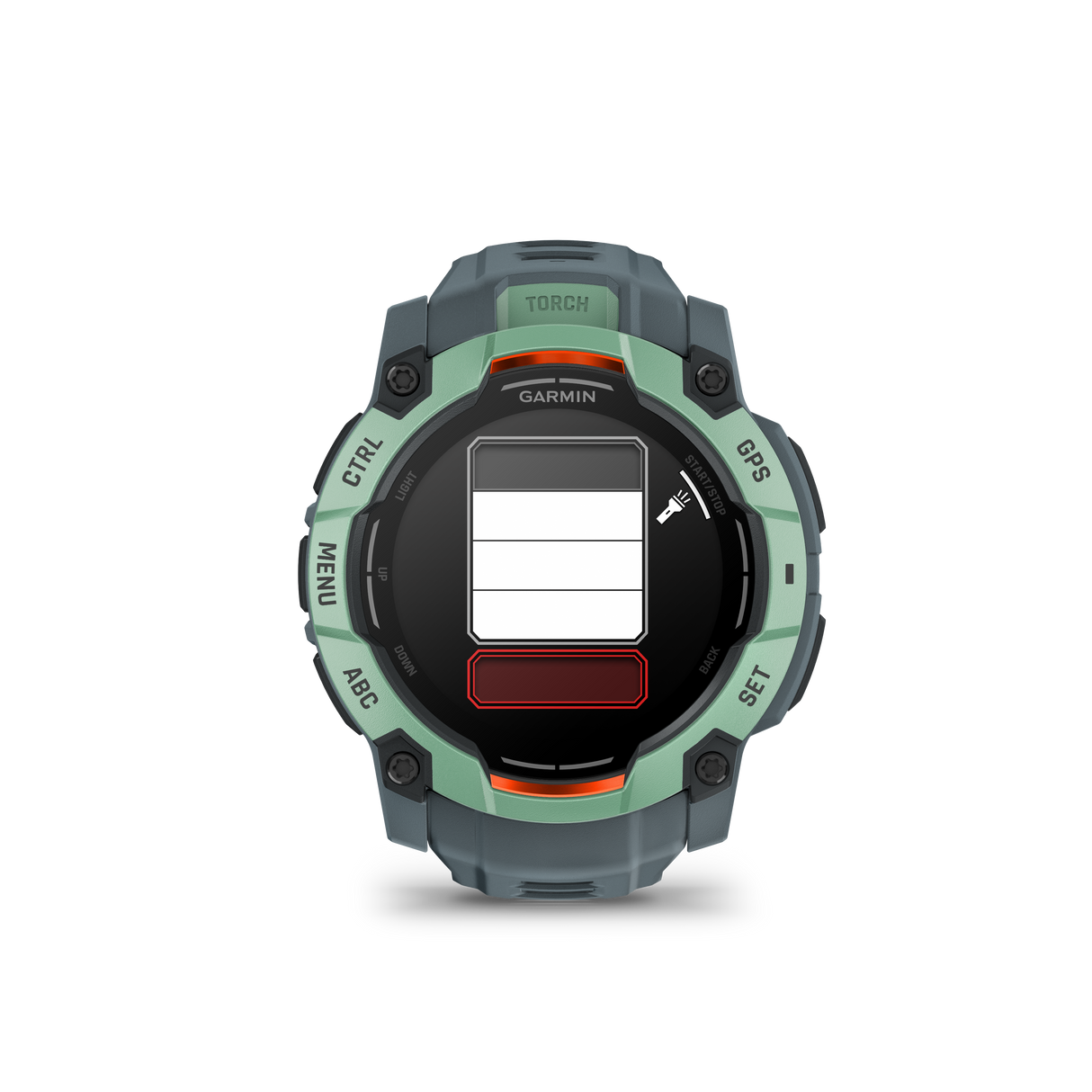 Instinct 3 – 50 mm, AMOLED, Neotropic con cinturinoTwilight