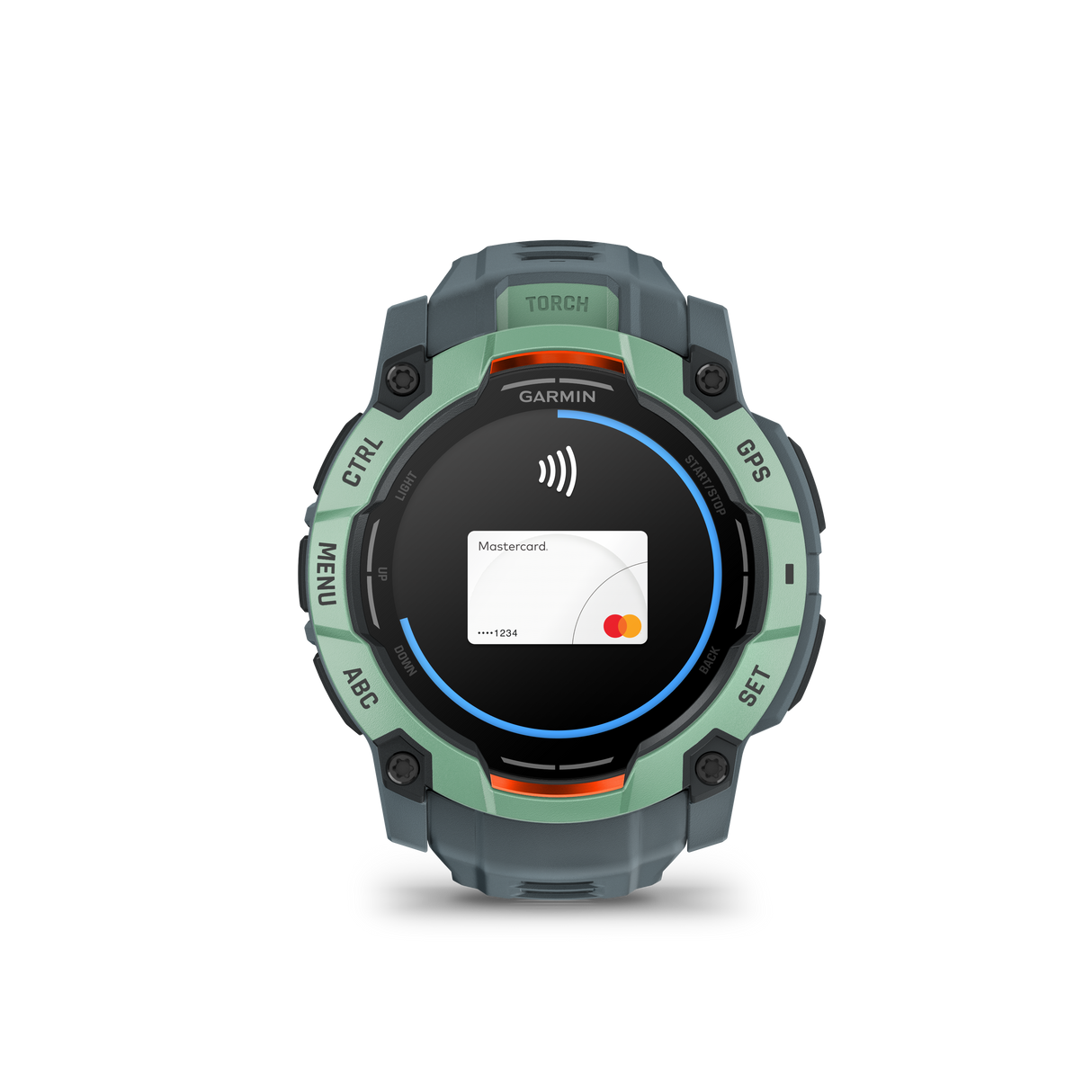 Instinct 3 – 50 mm, AMOLED, Neotropic con cinturinoTwilight