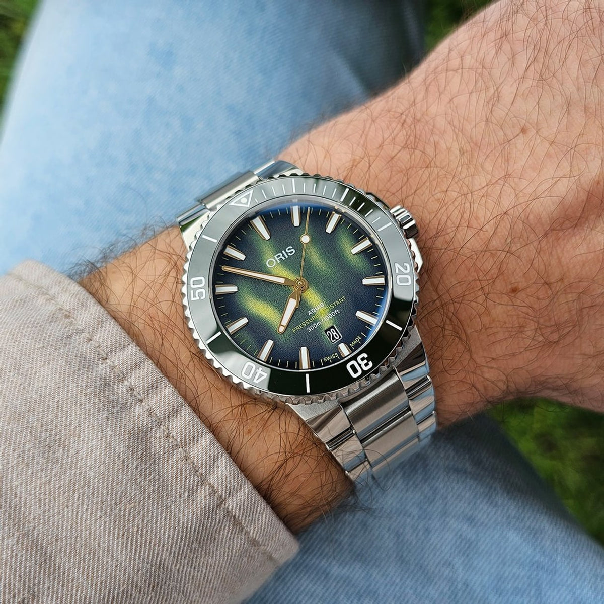 Aquis Kelp Forest Limited Edition Automatico Acciaio 41mm