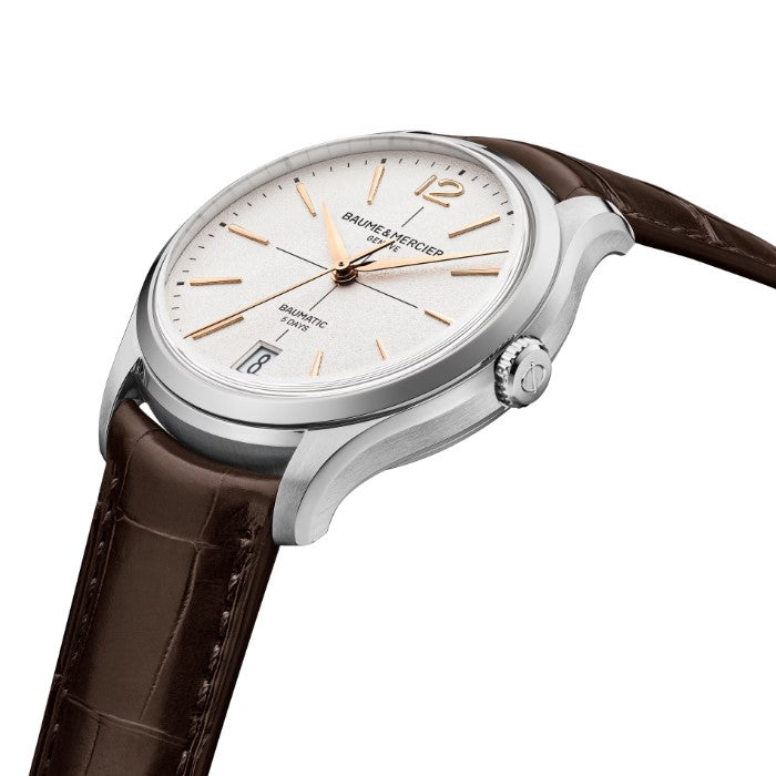 Clifton Automatico Pelle Bianco 10773