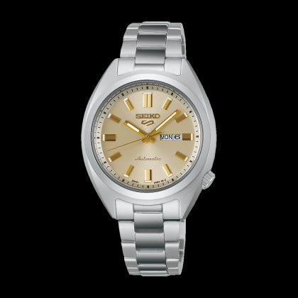 5 Sports Automatico Acciaio Giallo Oro 32mm