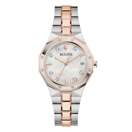 Bulova Lady Diamonds 98P235-Orologi-BULOVA-Gioielleria Granarelli